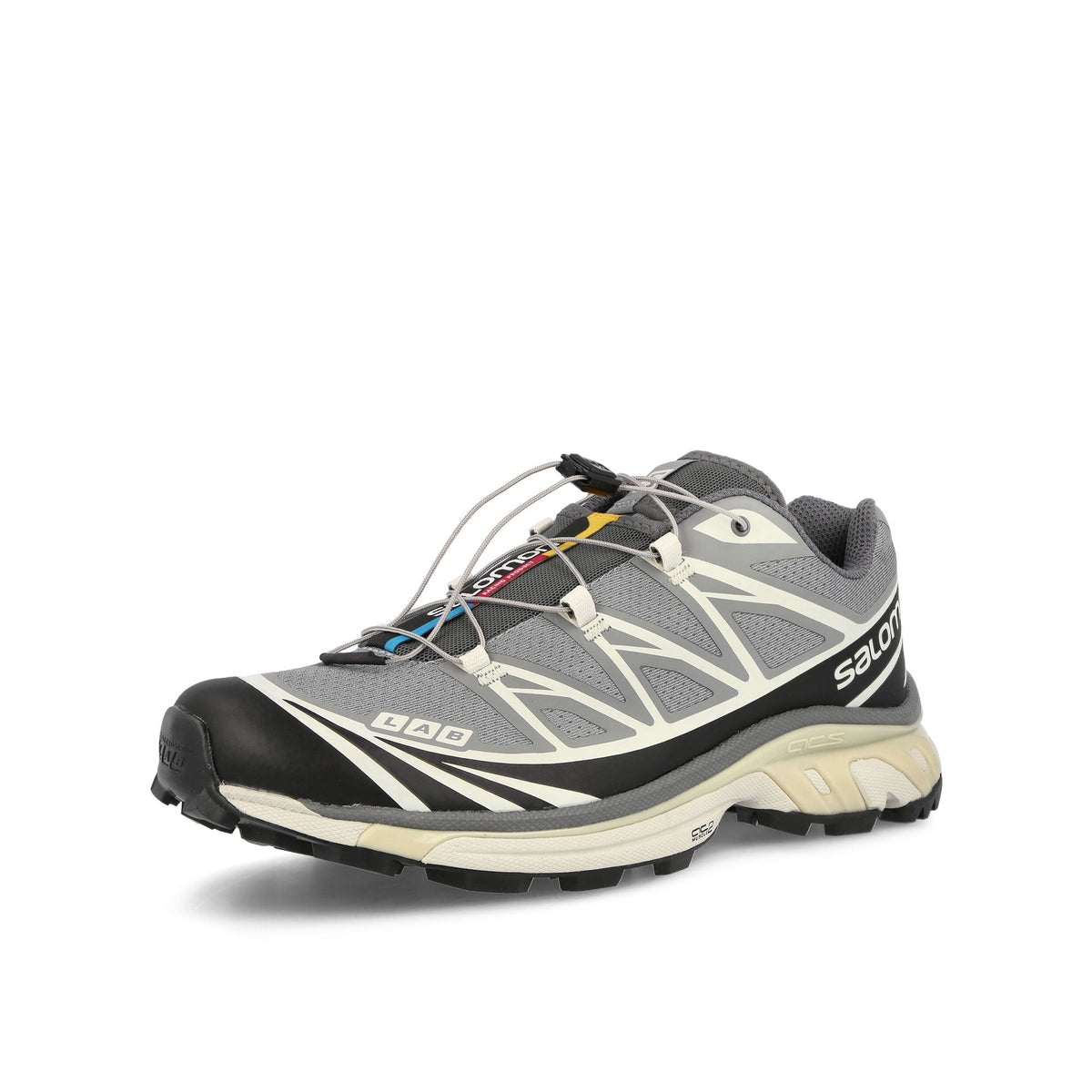 Salomon XT-6 Recut Monument / Phantom / Vanilla – view 4