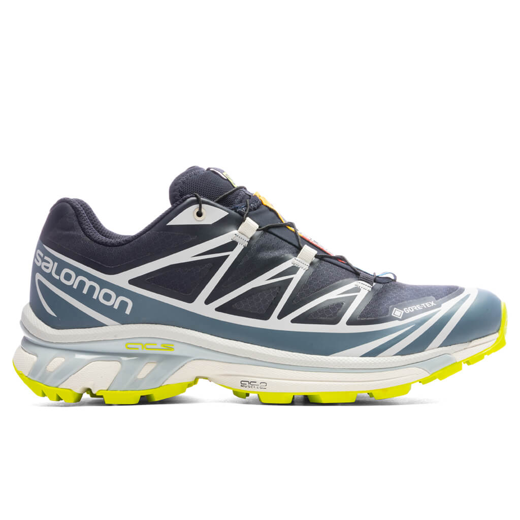 Salomon XT-6 GORE-TEX Night Sky / China Blue / Acid Lime – view 1
