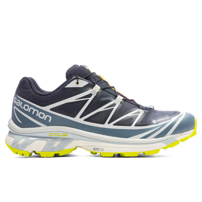 Salomon XT-6 GORE-TEX Night Sky / China Blue / Acid Lime – view 1