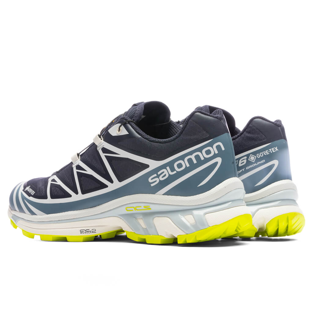 Salomon XT-6 GORE-TEX Night Sky / China Blue / Acid Lime – view 3