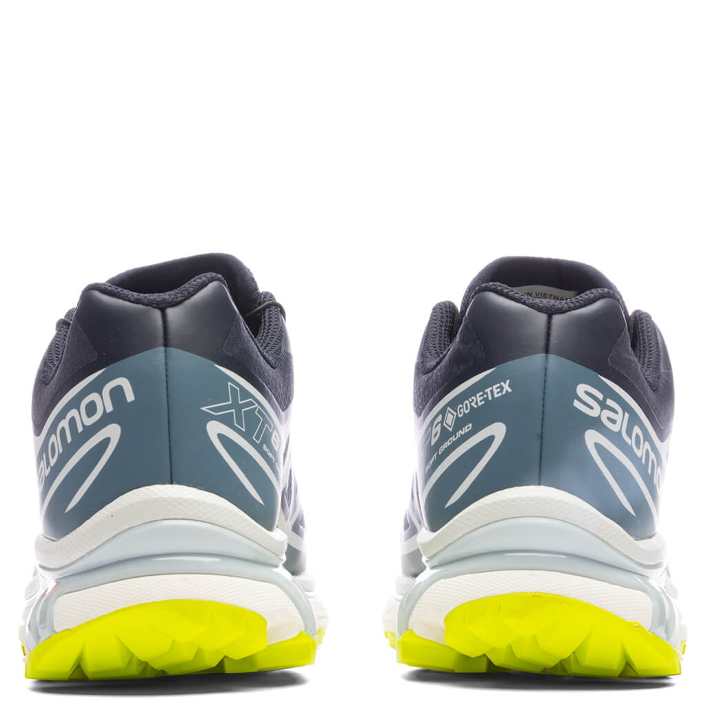 Salomon XT-6 GORE-TEX Night Sky / China Blue / Acid Lime – view 4