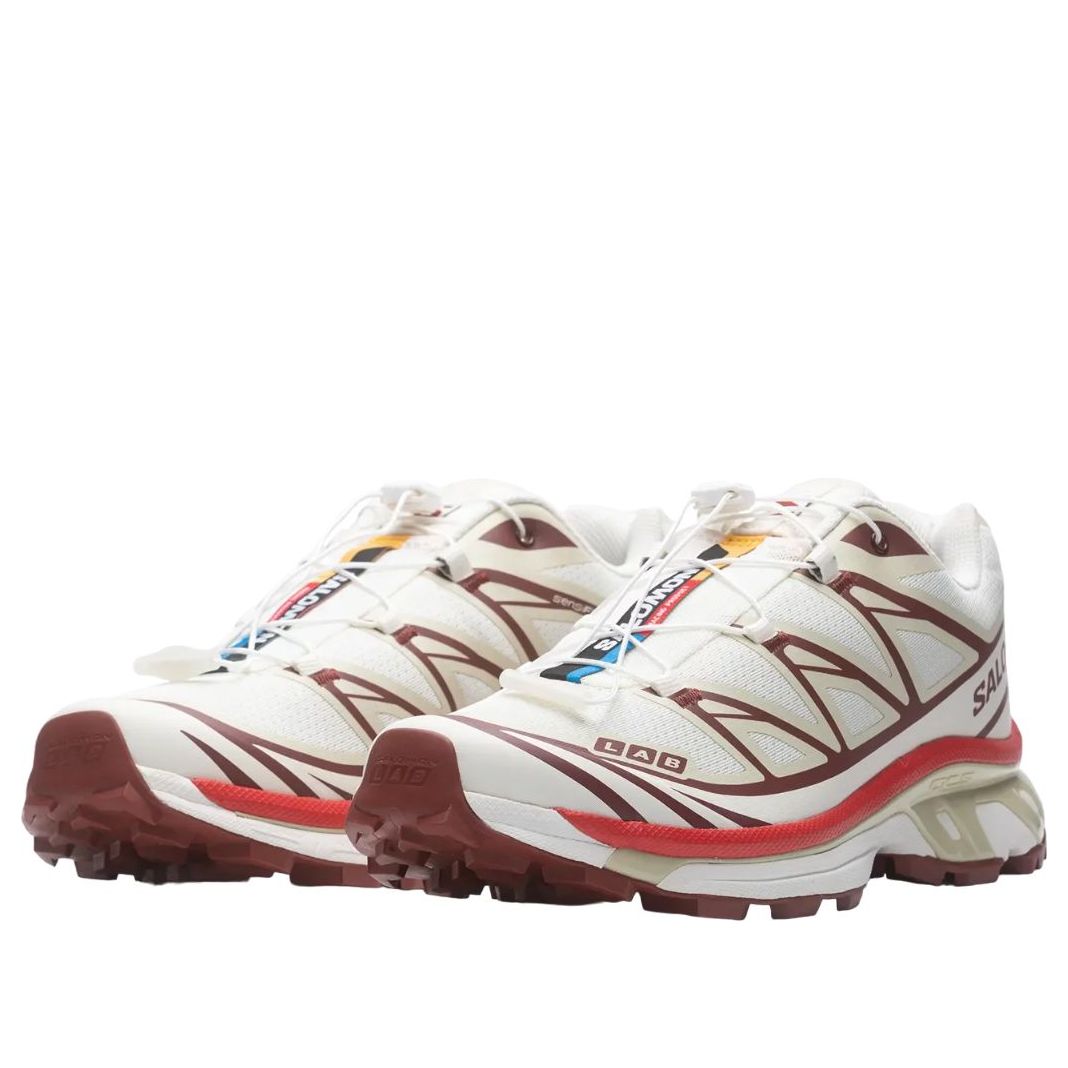 Salomon XT-6 Vanilla Ice / Green Haze / Fired Brick – view 2